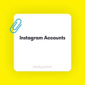 Instagram Accounts