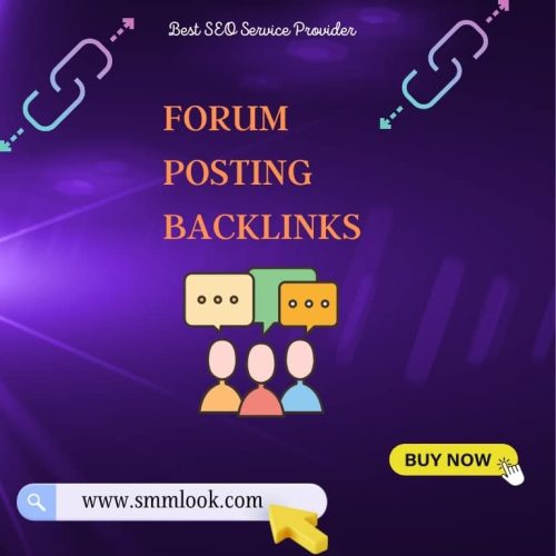 Buy Forum posting with Backlinks